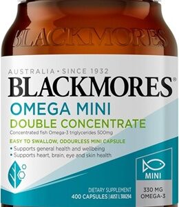 Blackmores Odourless Fish Oil 400 Mini Capsules