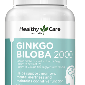 Healthy Care Ginkgo 2000mg 100 capsules