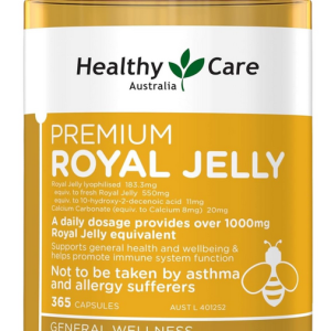Healthy Care Royal Jelly 1000mg 365 Capsules