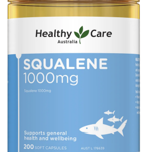 Healthy Care Squalene 1000mg 200 Capsules